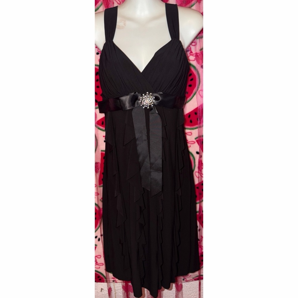 🖤 Scarlett Nite Ruffle Dress